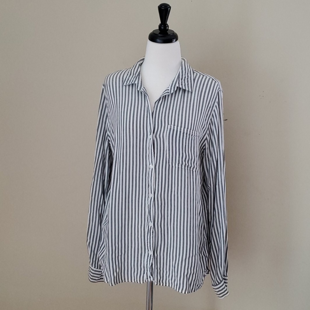 Striped Button Up Shirt